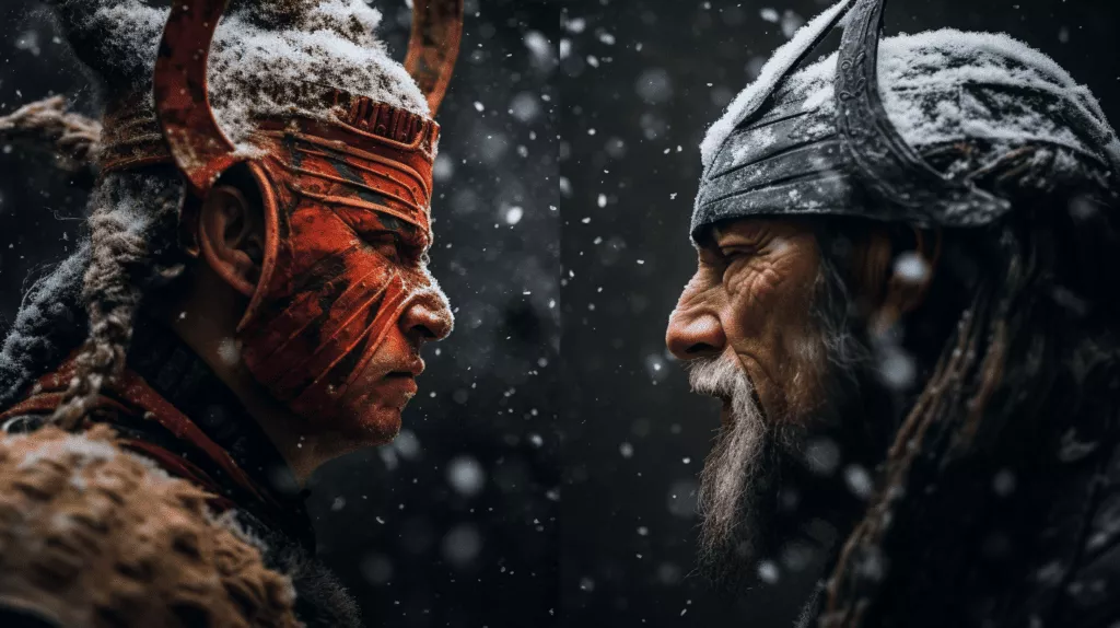 Katana Vs Hache Viking