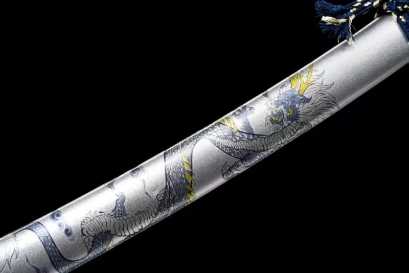 Wakizashi Tamana (acier T10 & Véritable Hamon)