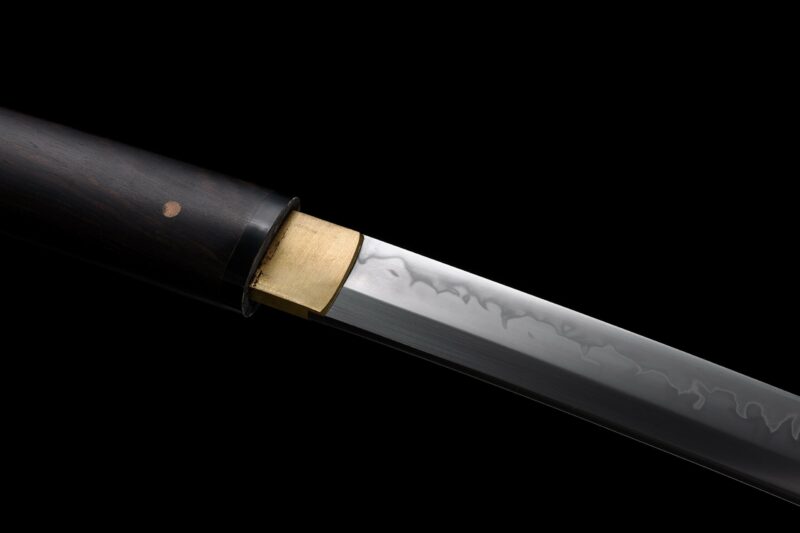 Katana Nayoro (acier T10 & Véritable Hamon Choji)