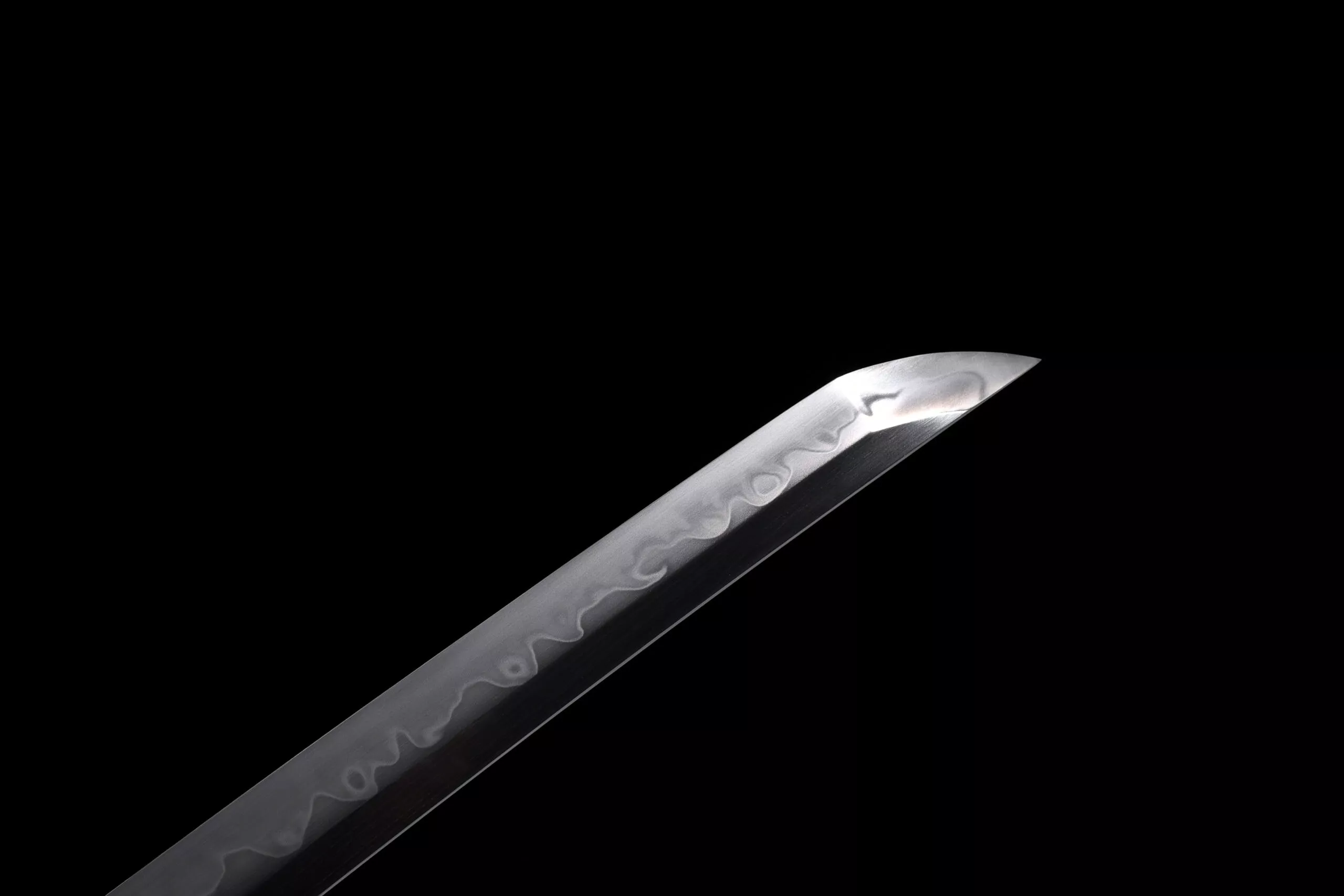 Katana Nayoro (acier T10 & Véritable Hamon Choji)
