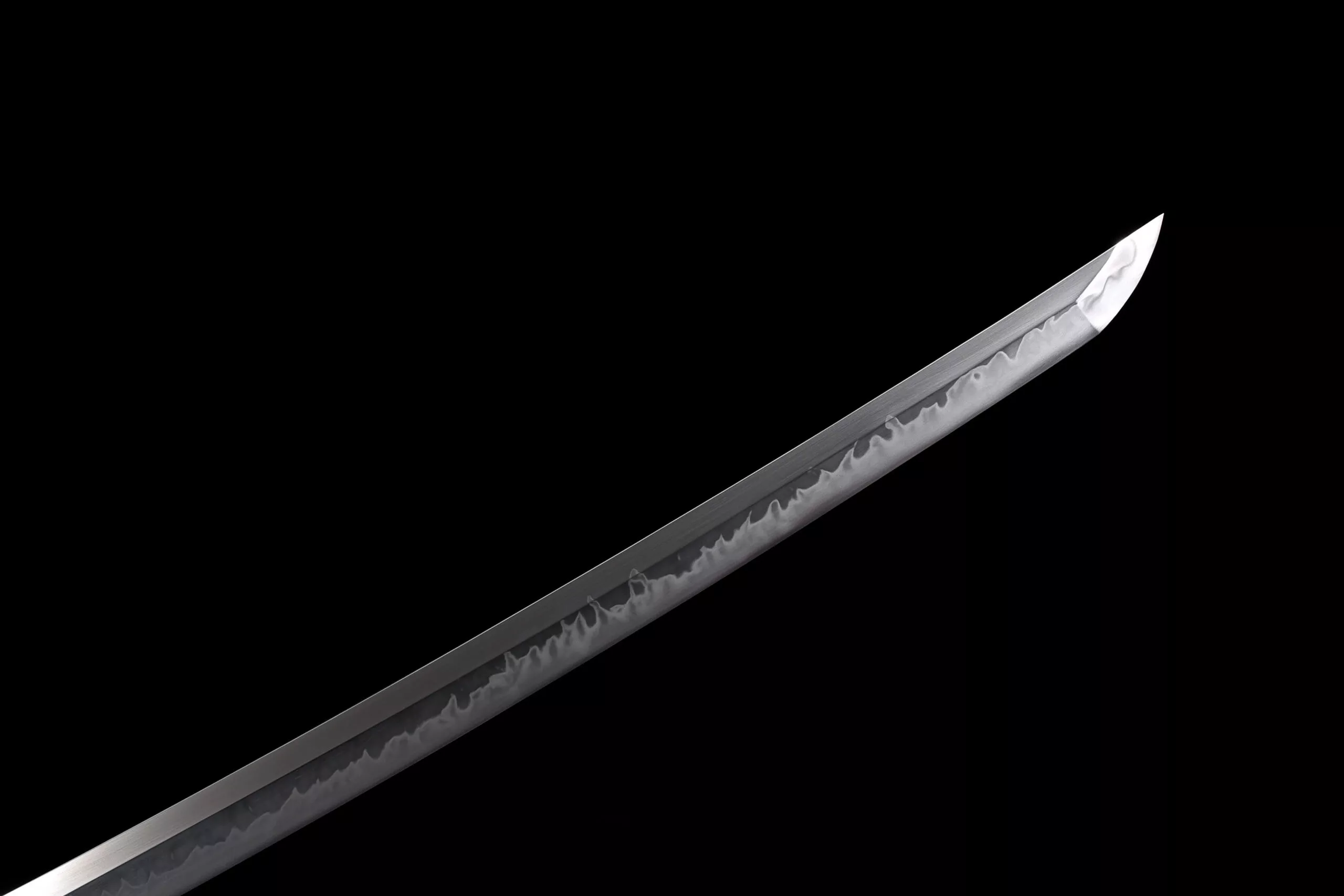 Katana Nayoro (acier T10 & Véritable Hamon Choji)