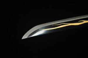 Sabre De Samouraï Tueur De Démons Agatsuma Zenitsu Katana Le Diable Tue Acier Au Manganèse Sabre Longquan