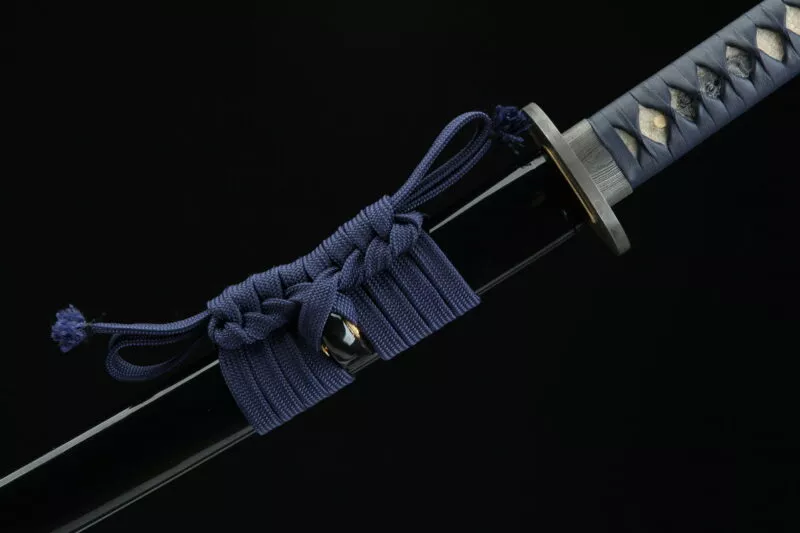 Katana Ishikari (acier Damas & Véritable Hamon)