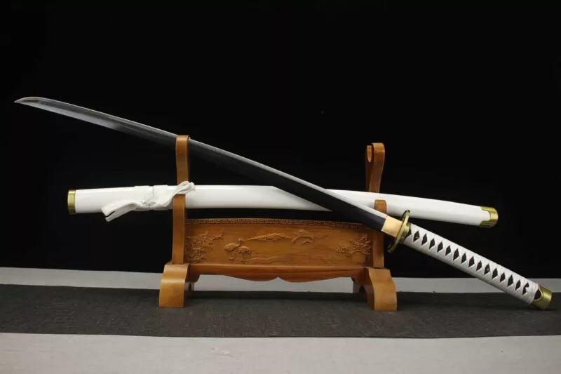 Wado Ichimonji One Piece Anime Version Katana Sabre De Samouraï Janpanais Acier à Haute Teneur En Carbone Sabre Longquan
