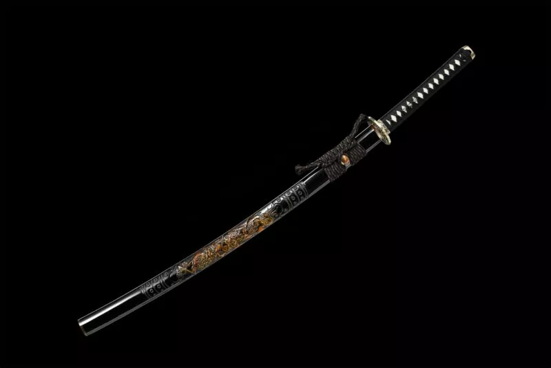 Katana Nanao (acier T10 Véritable Hamon Choji)