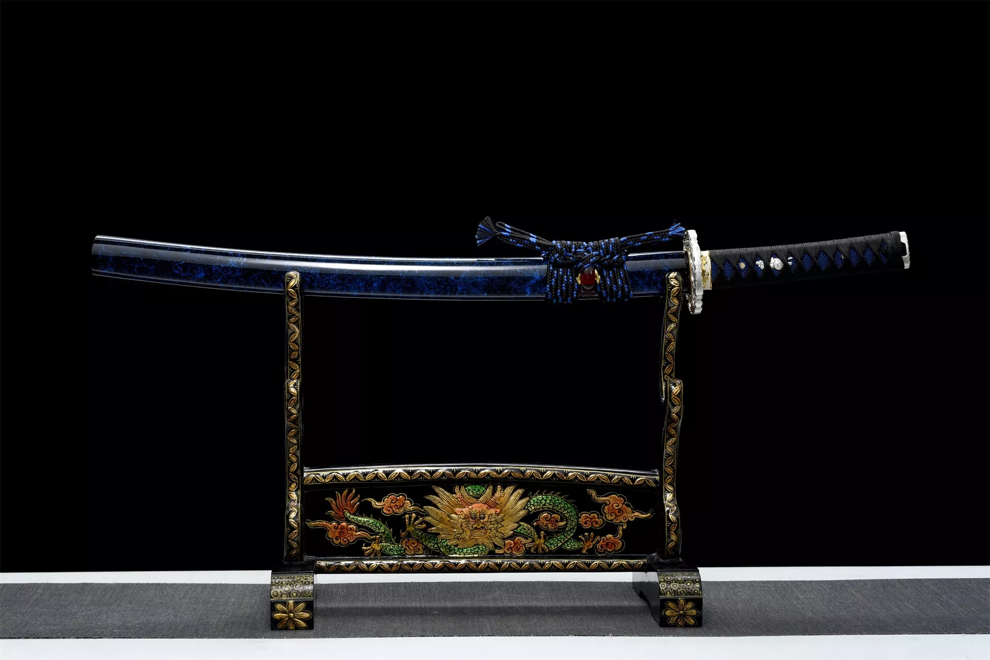 Wakizashi Océan (acier T10)
