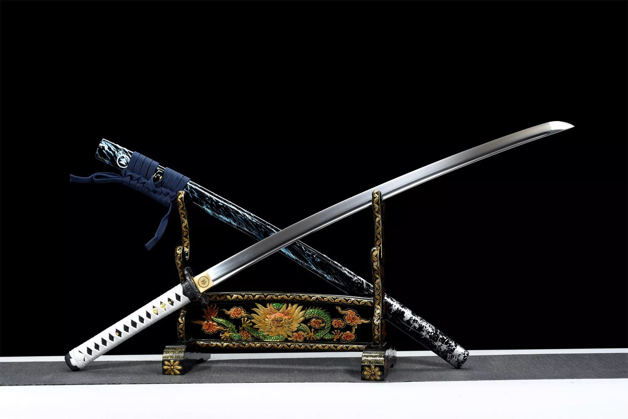 Katana Ghost Of Tsushima (acier Au Carbone 1060)