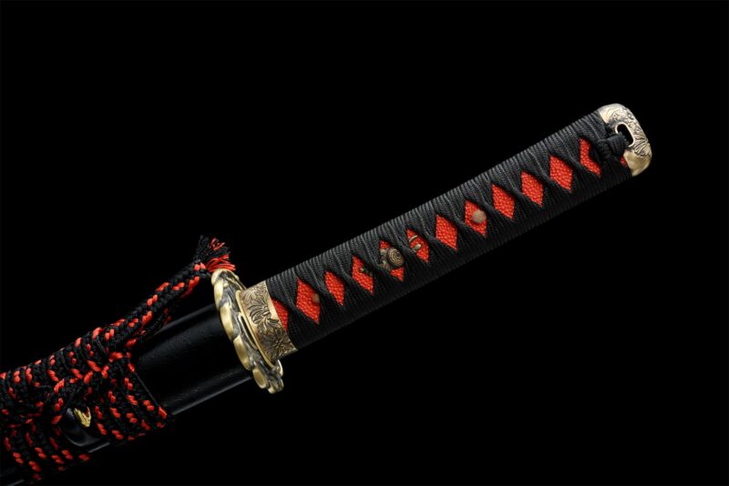 Wakizashi Maizuru (acier Damas)