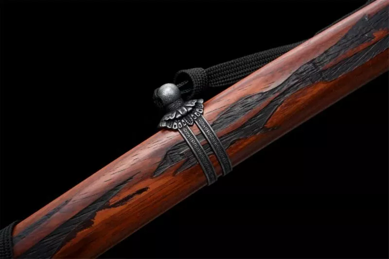 Katana Du Mort-vivant Rouge Sekiro : Les Ombres Meurent Deux Fois Épée De Samouraï Japonais Katana Véritable Épée Faite Main Acier à Haute Teneur En Manganèse