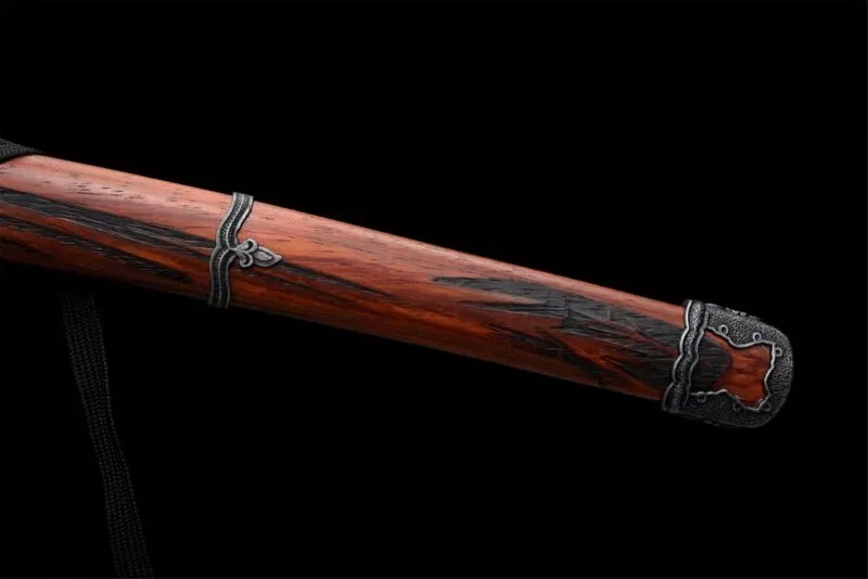 Katana Du Mort-vivant Rouge Sekiro : Les Ombres Meurent Deux Fois Épée De Samouraï Japonais Katana Véritable Épée Faite Main Acier à Haute Teneur En Manganèse