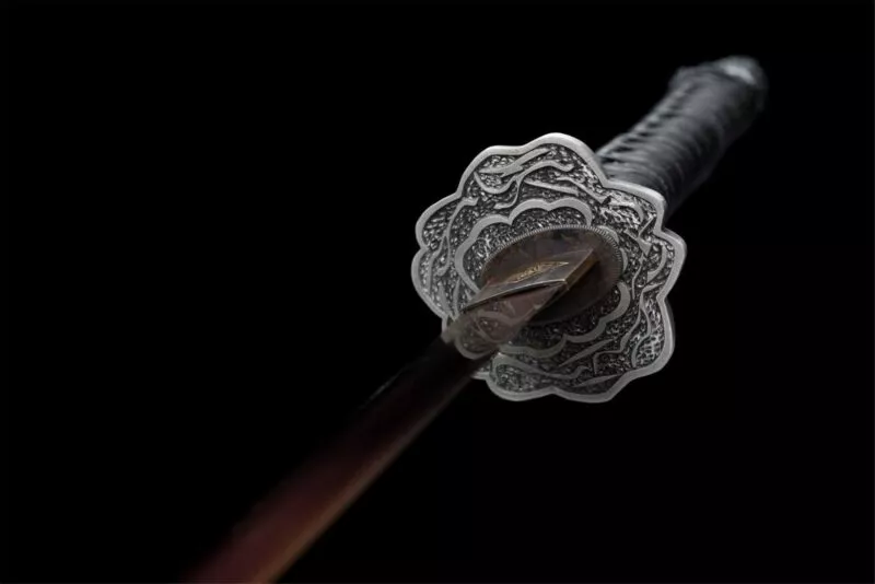 Katana Du Mort-vivant Rouge Sekiro : Les Ombres Meurent Deux Fois Épée De Samouraï Japonais Katana Véritable Épée Faite Main Acier à Haute Teneur En Manganèse