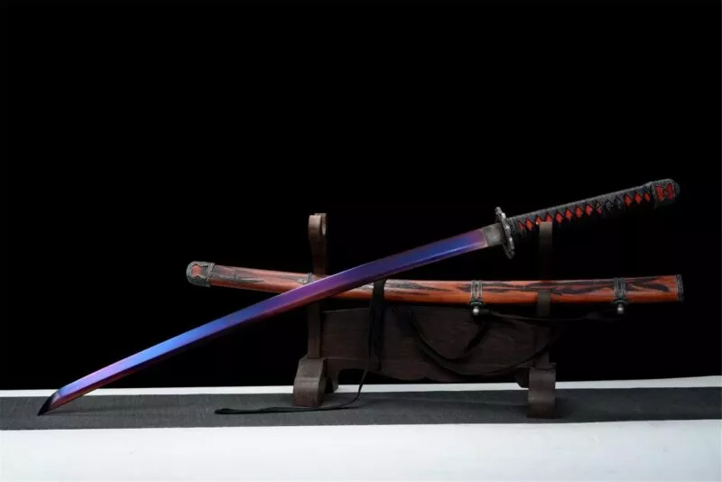 Katana Du Mort-vivant Rouge Sekiro : Les Ombres Meurent Deux Fois Épée De Samouraï Japonais Katana Véritable Épée Faite Main Acier à Haute Teneur En Manganèse