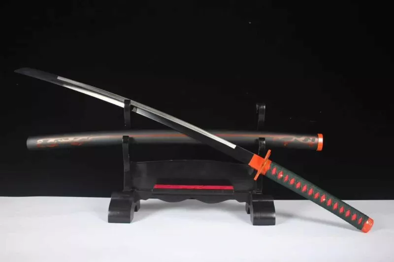 Sabre De Samouraï Tueur De Démon Kochou Shinobu Katana Tue Le Diable Acier Au Manganèse Sabre Longquan