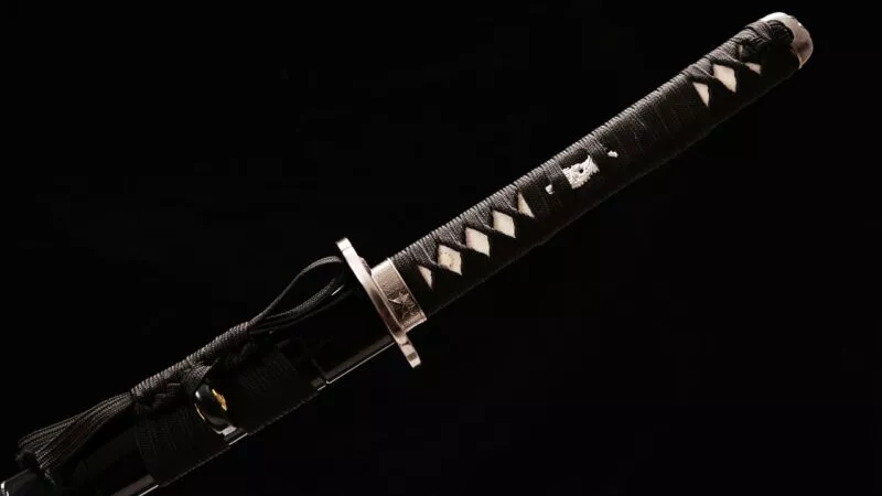 Katana Daisen (acier Damas)