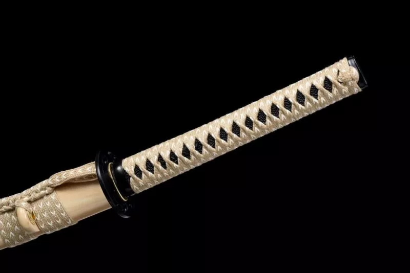Katana Dragon à Lame Noire Série Noire Cuite Au Four Sabre De Samouraï Japonais Katana Véritable Sabre Fait Main Acier à Ressort Haute Performance Sabre Longquan