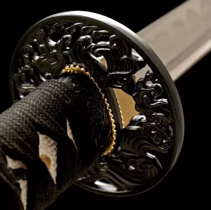 Katana Mutsu (acier Au Carbone 1060 Véritable Hamon)