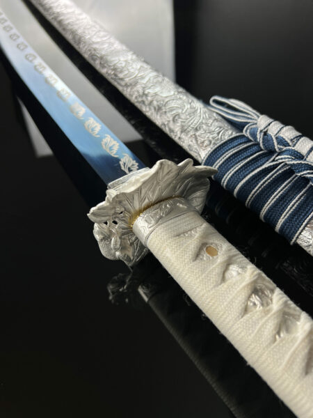 Fantasma de Tsushima, Katana y Tanto, Espada samurái japonesa real, Espada  Katana hecha a mano afilada, Espiga completa, Acero t-10 templado de  arcilla con hamon -  México