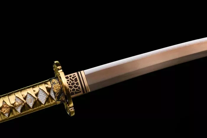 Katana Mino (Acero al manganeso dorado) - Image 15