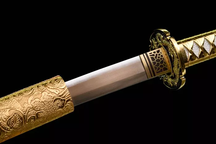katana doré