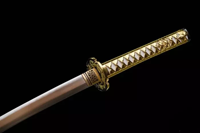 Katana Mino (Acero al manganeso dorado) - Image 2