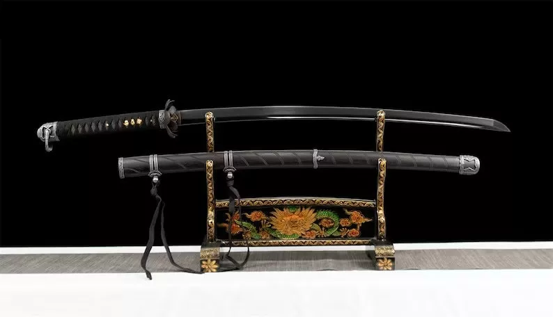 Katana Sekiro Hoja de la Muerte Negra (Acero al manganeso) - Image 8
